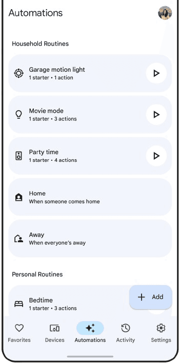 Google Home application